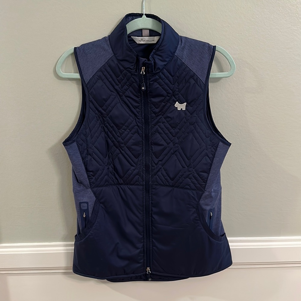 Rare Peter Millar Scotty Cameron navy vest M NWT golf